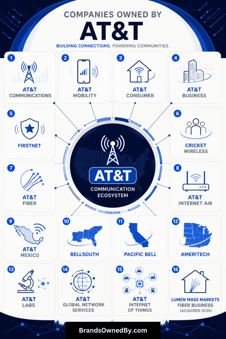 What Companies Does AT&T Own? – Brands Owned By