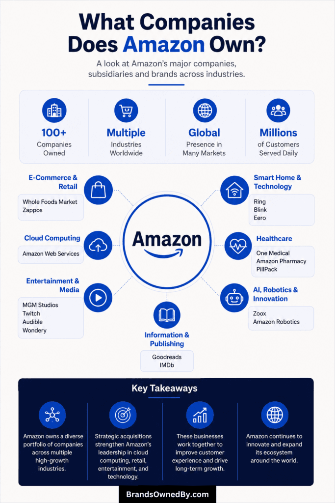 What Companies Does Amazon Own