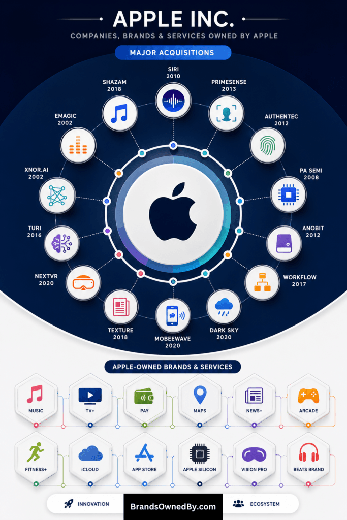 What Companies Does Apple Own
