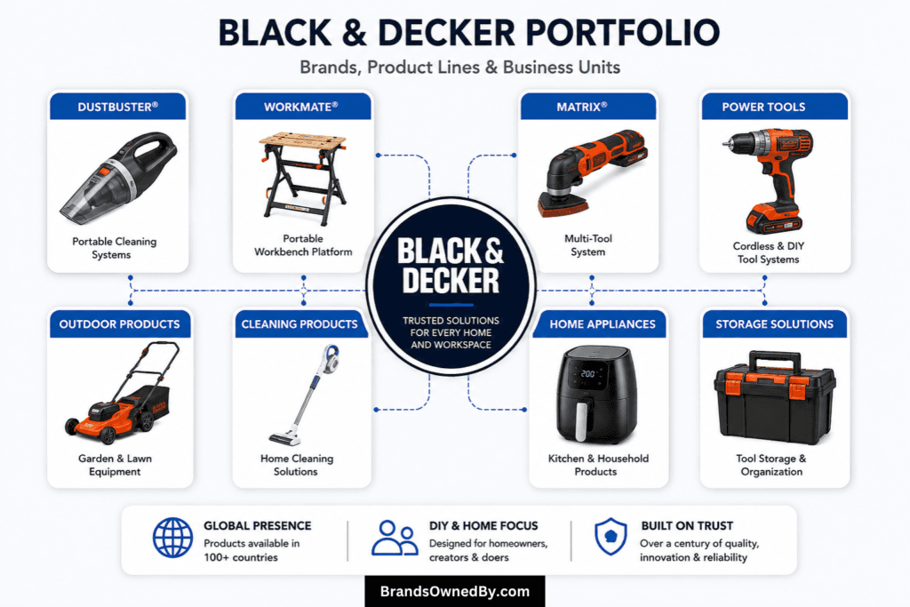 What Companies Does Black & Decker Own