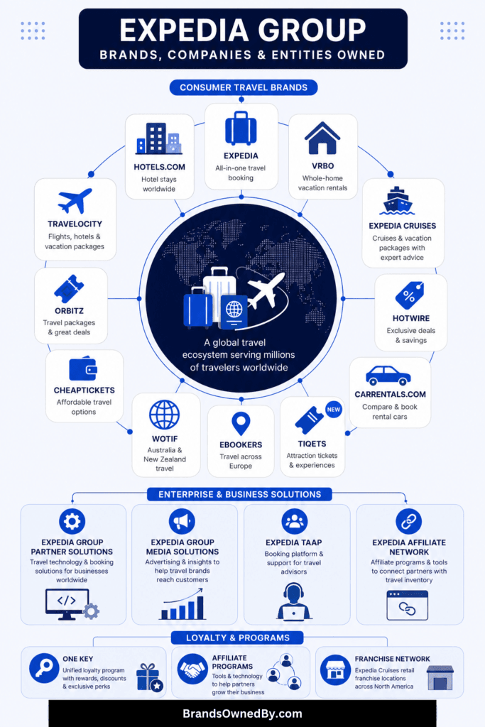 What Companies Does Expedia Own