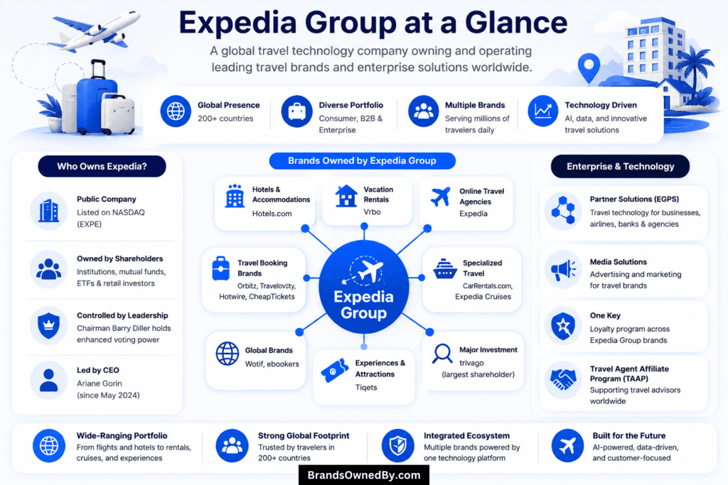 What Companies Does Expedia Own