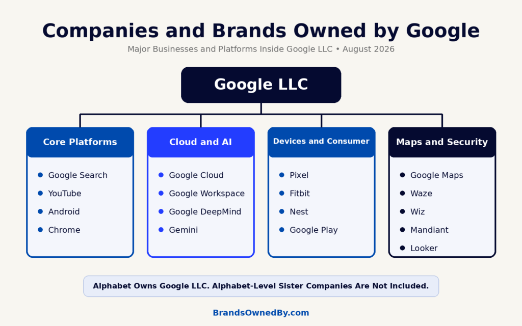 Companies owned by Google