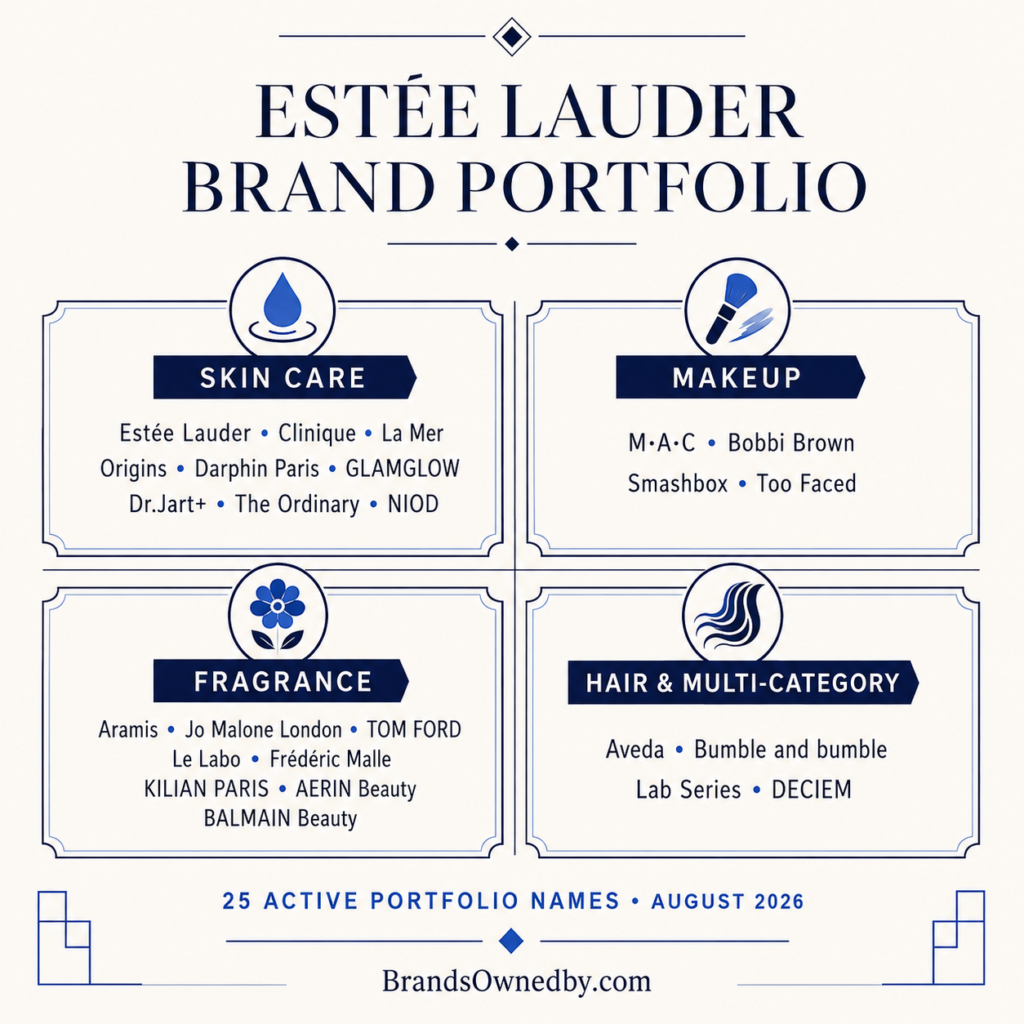 What Companies Does Estée Lauder Own
