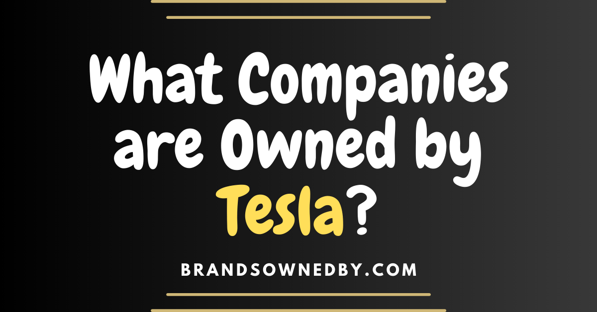 What Companies are Owned by Tesla?