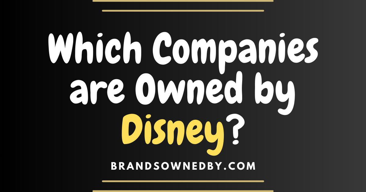 Which Companies are Owned by Disney?