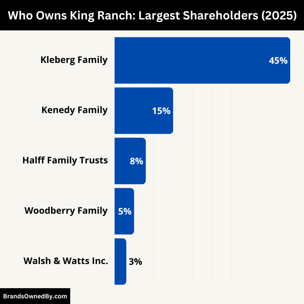 Who Owns King Ranch (Largest Shareholders)