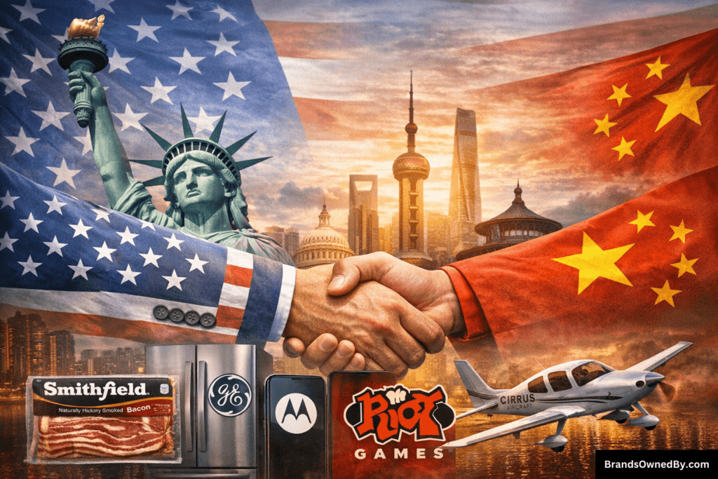 US companies owned by China in 2026