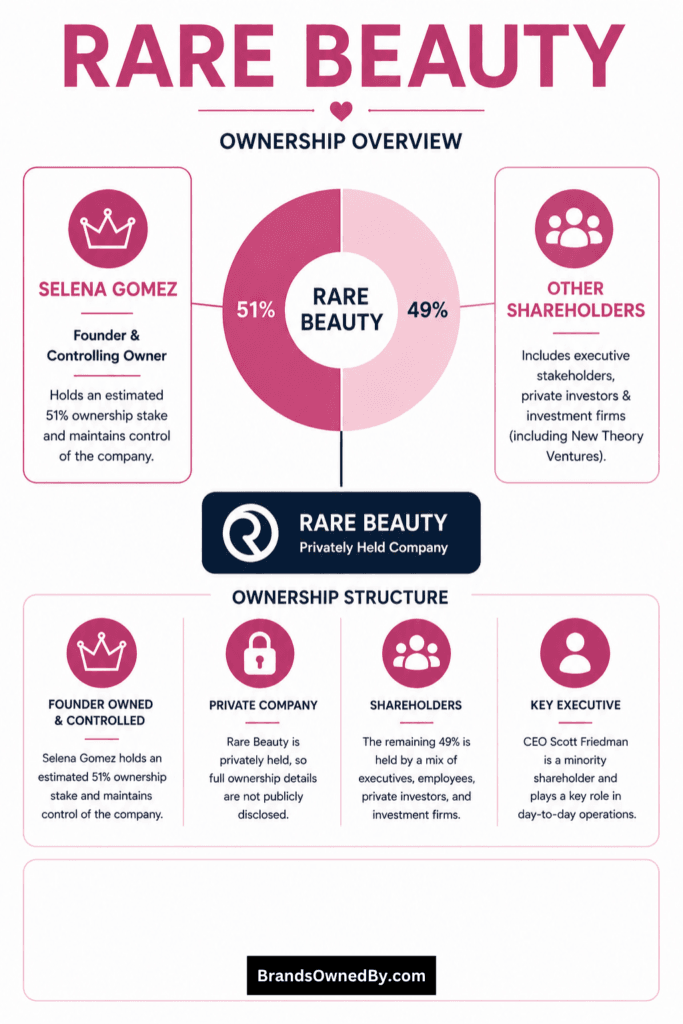 Who Owns Rare Beauty