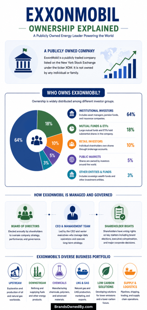 Who Owns ExxonMobil (Top Shareholders)