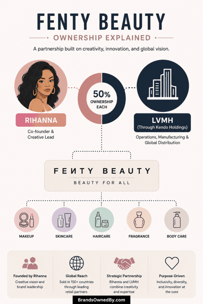 Who Owns Fenty Beauty (Major shareholders)