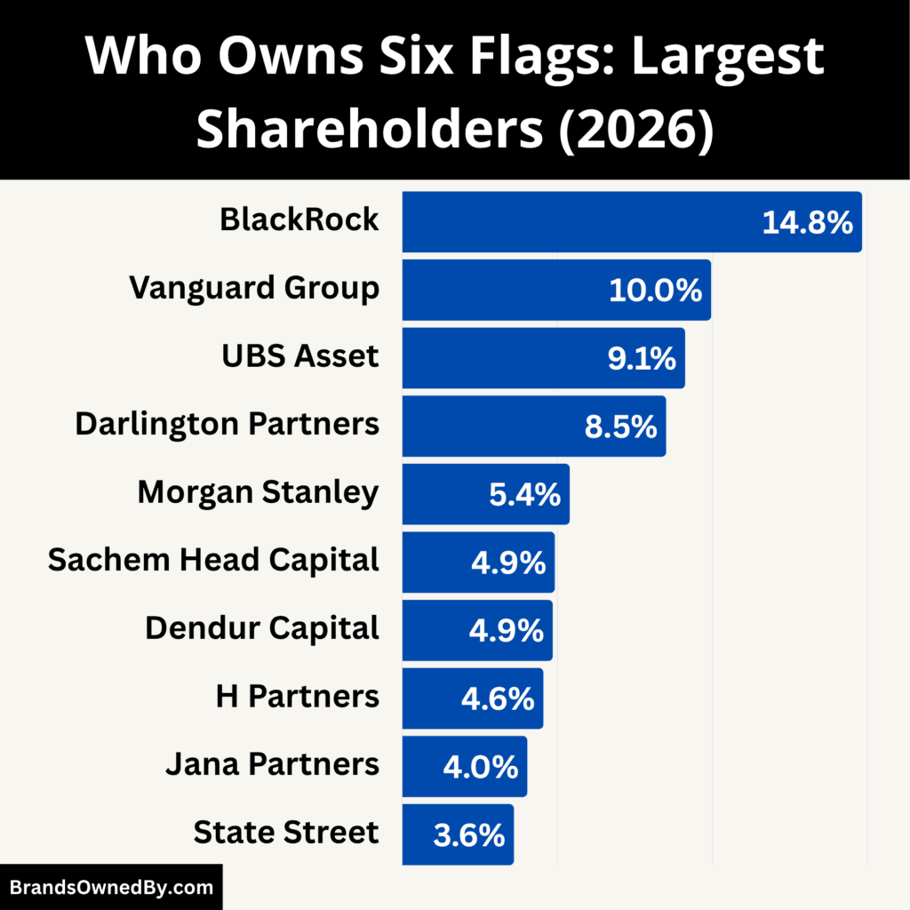Who Owns Six Flags (Largest Shareholders)