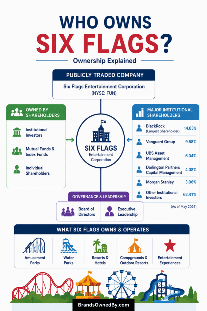 Who Owns Six Flags (Ownership and Shareholders Explained)