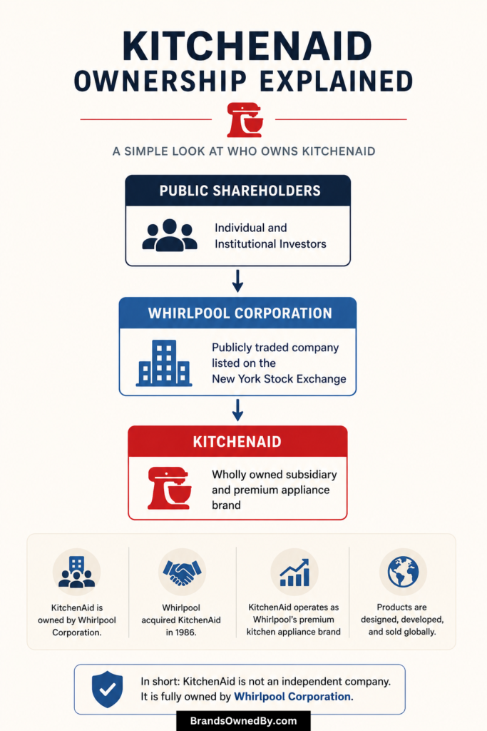 who owns KitchenAid [infographic]