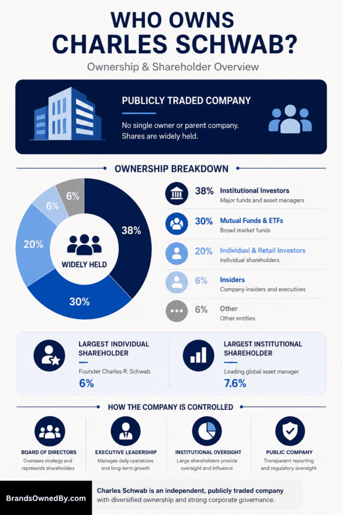 Who Owns Charles Schwab Corporation