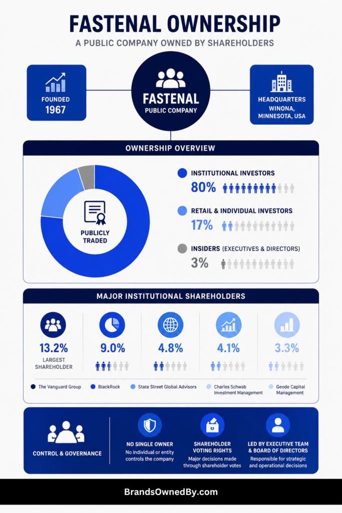 Who Owns Fastenal Company