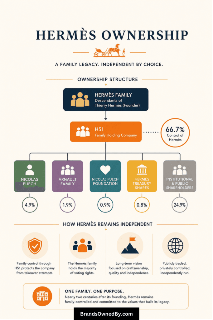 Who Owns Hermès [infographic]
