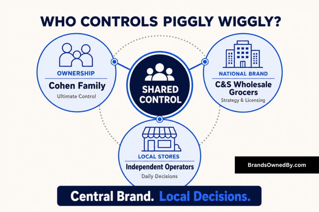 Who controls Piggly Wiggly
