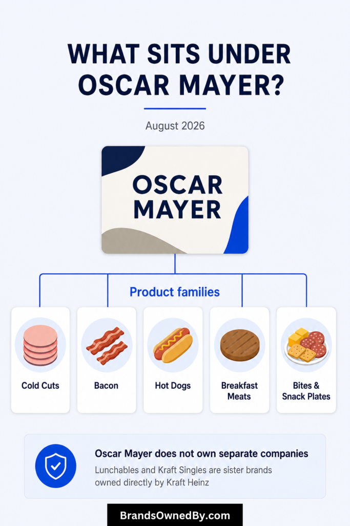 Brands owned by Oscar Mayer