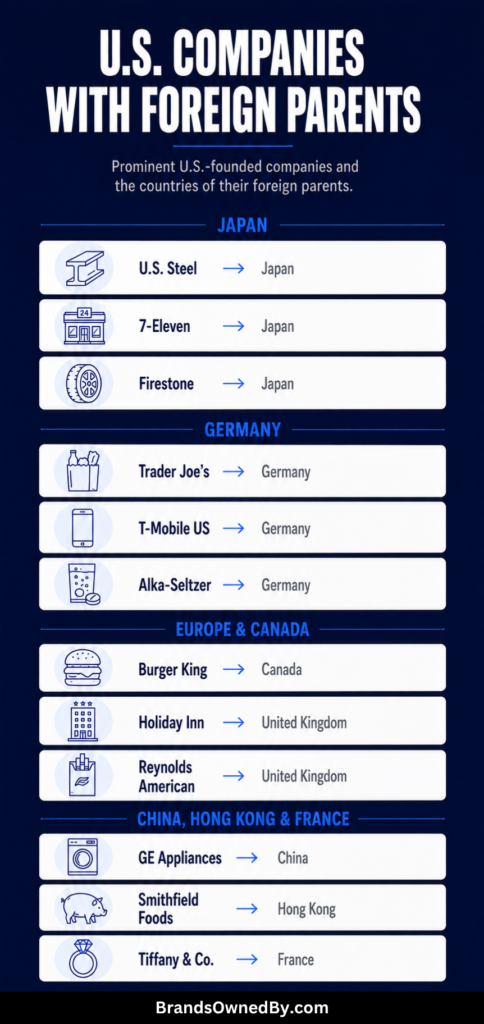 US Companies Owned by Foreign Companies