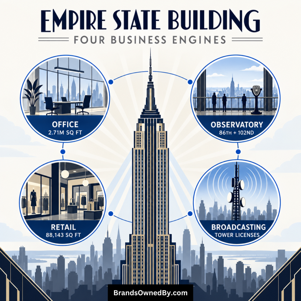 What does Empire State Building own