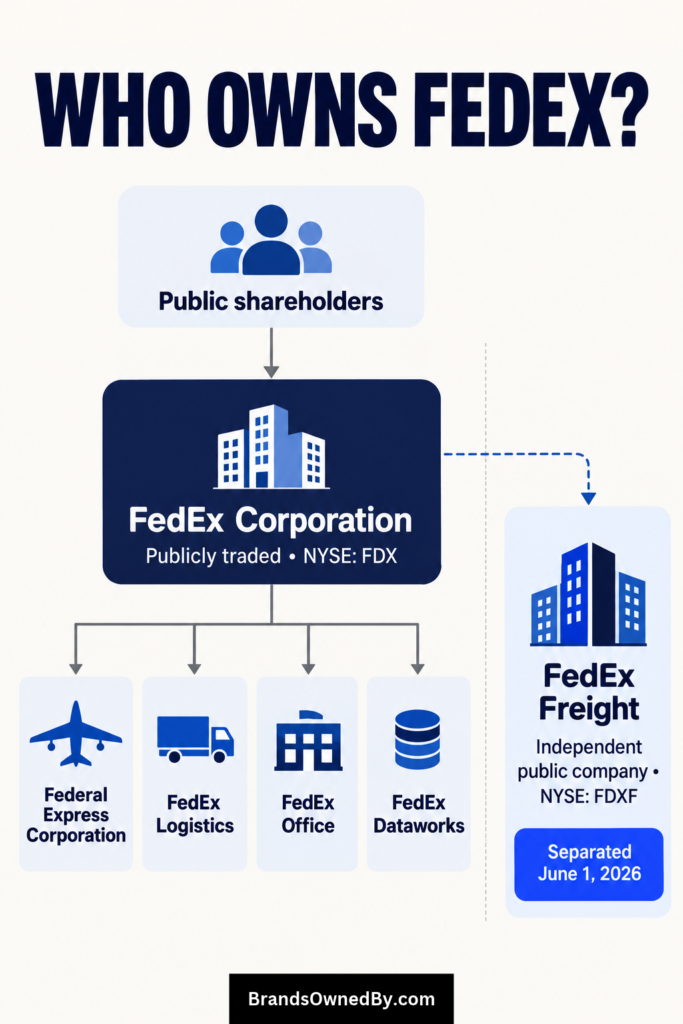 Who Owns Federal Express [Infographic]
